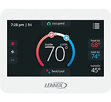 Lennox 507611-04, Commercial Touchscreen Programmable Thermostat, Conventional 4 Heat/4 Cool