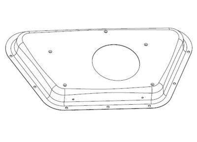 Lennox 623111-03, ULN Collector Box, Cast Aluminized Steel