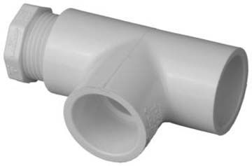 3/4" PVC Clean Out Tee, L Type