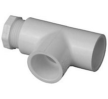 3/4" PVC Clean Out Tee, L Type
