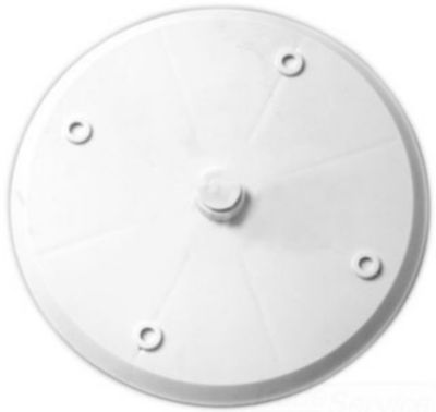 Plastic Rain Shield 6-3/4" Diameter for Motors with 5/8" Diameter Shaft