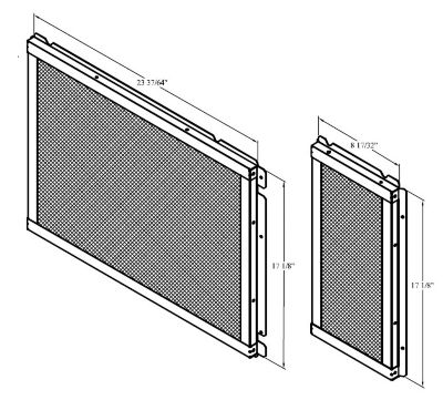 Lennox M9GARD24Q-1, Mini-Split Hail Guard, For MCB Single-Zone 3/4 & 1 Ton