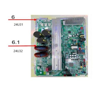 Lennox 17127000012636, REAL VRF Main Control Board for Single Fan VPC 18/24/36 Series Units