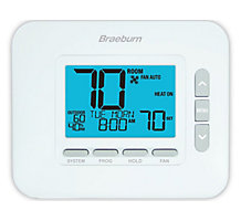 Braeburn 4235, Premier Series Universal Programmable Thermostat, Conventional Heat Pump, 3 Heat/2 Cool Heat Pump; 2 Heat/2 Cool