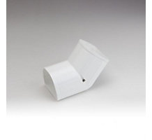 Rectorseal 84000, Fortress LCFI92W, Lineset Cover Vertical Inside Elbow, 45 Degree Size: 3.5" White