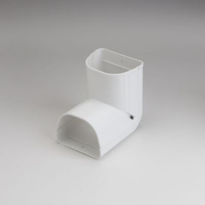 Rectorseal 84002, Fortress LCI92W, Lineset Cover Vertical Inside Elbow, 90 Degree Size: 3.5" White