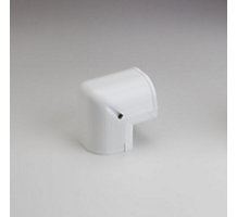 Rectorseal 84003, Fortress LCO92W, Lineset Cover Vertical Outside Elbow, 90 Degree Size: 3.5" White