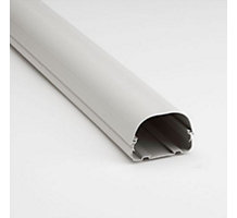Rectorseal 84004, Fortress LD92W, Lineset Cover Straight Section, 7.5' Size: 3.5" White