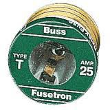 Bramec 5812, 20 Amp Plug Style; Dual-Element Time Delay Fuse, T Base, 125 VAC