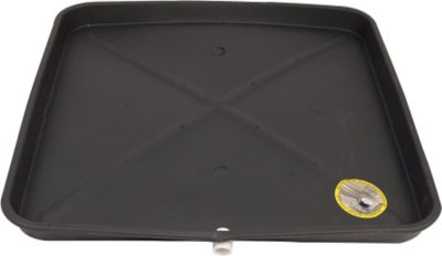 DiversiTech 6-3030L, Plastic Drain Pan, 30 x 30 x 2 Inch