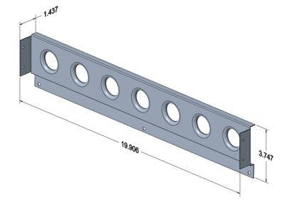 Lennox LB-109745, Corbel Plate, 