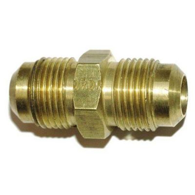 Brass Double Flare Union 1/4