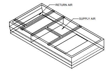 Lennox C1ACURB30A, Curb Adapter, 41-3/8 x 78-5/8" to 41-1/2 x 79-3/4", 12" H.