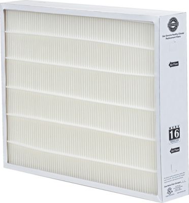 Healthy Climate HCF10-16, Disposable Pleated Box Filter 17 X 21 X 5 Inch, MERV 16
