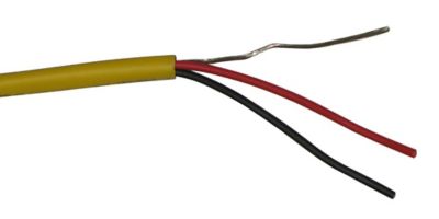 Lennox C0MISC00AE1, L Connection® Sysbus Network Cable, 22 AWG Red & Black Twisted Pair, Yellow Jacket, 500 ft. Box