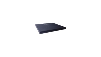 Diversitech EP3842-3, 38 x 42 x 3", EcoPad™ Black Plastic Equipment Pad 