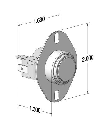 29M1701 LIMIT CONTROL - RED/WHITE STRIPE