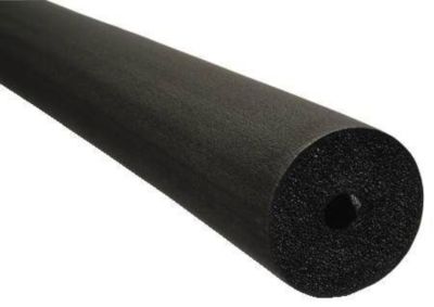 K-Flex 6RX048068, Insulation Tube, 6' Length, 3/4" ID, 1/2" Wall Thickness, Black, 45/Carton