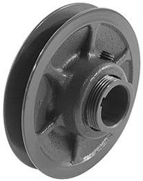 Browning 1VP68X 1 3/8, Variable Pitch Cast Iron Finished Bore Pulley, 6.55 Inch OD, 1-Groove, 1-3/8 Inch Bore