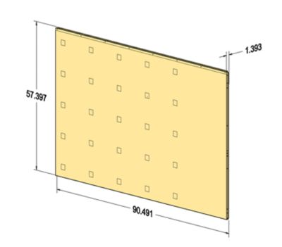 LB-114576A Panel - Top Evap