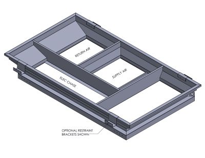 AES Curb Adapter B Box York to Lennox DF/DM/DH078~150 TO B