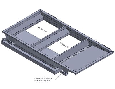 AES Curb Adapter A Box Lennox to Lennox GCS/CHA/CHP16-261/411 