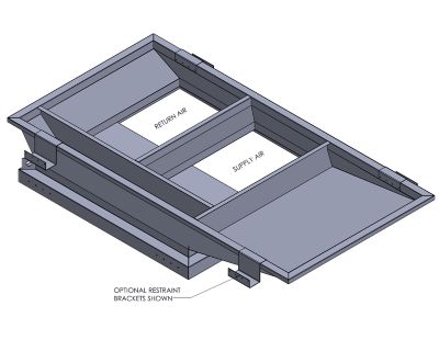 AES Curb Adapter A Box York to Lennox  50A B1H/B2H/DAY/DAP-018-060 TO A