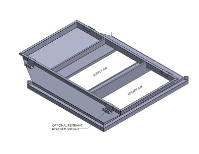 AES Curb Adapter B Box Carrier to Lennox 48DP/R/THE/TJD012-020