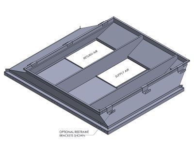 AES Curb Adapter B Box York to Lennox D*CG/DUC/BUH180 TO C