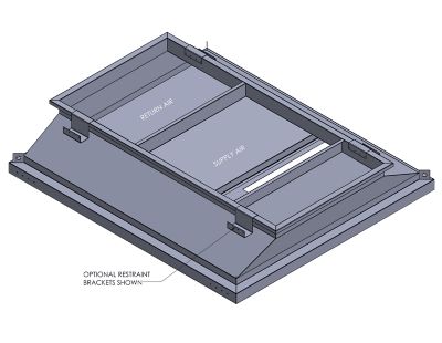 AES Curb Adapter A Box Lennox to Lennox CHA/P8, GCS3-511/651 to T