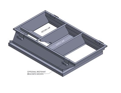 AES Curb Adapter A Box ICP to Lennox PGDA/PGMB036-060 TO A (PAN)