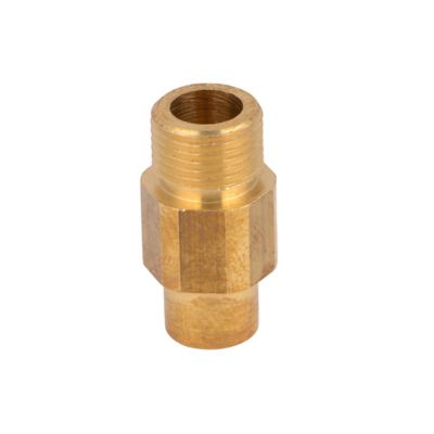 Lennox 33J2601, Natural Gas Burner Orifice, #44 Drill Size (.086"), 7/16-27 NPT Threads, Brass