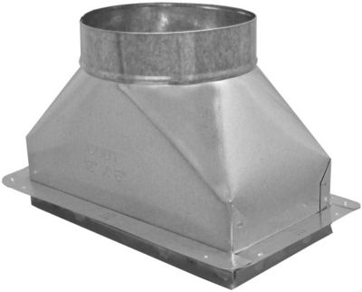 Cody 6011066, Register Boot, 10 x 6 x 6", With Flange