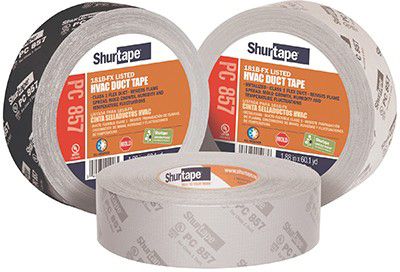 Shurtape 201887, PC 857 Printed Cloth Duct Tape, 2" x 60 yd., Grey