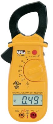 Universal Enterprises DL49 Digital Clamp Meter with Carrying Case