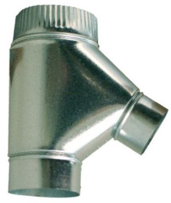 Lukjan RX80040504, Flue Wye, 4 x 5 x 4"