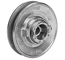 Congress Drives VP400X050, Variable Pitch Zinc Die Cast Finished Bore Pulley, 4.00 Inch OD, 1-Groove, 1/2 Inch Bore