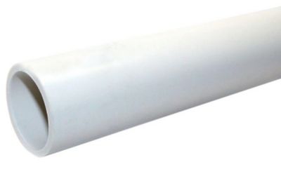 Schedule 40 PVC Pipe, 3/4" x 20', Bell End