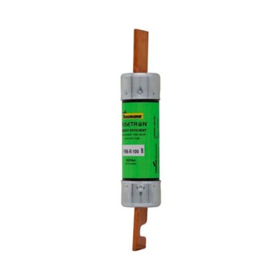 Lennox P-8-10090, Bussmann FRN-R-100, 100 Amp Dual-Element Time Delay Fuse, Class RK5, 250 Volt