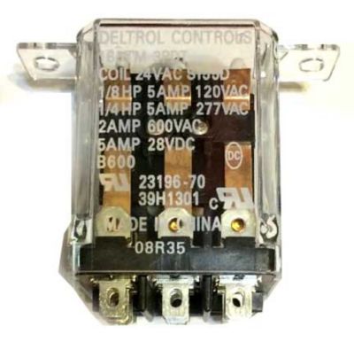 Lennox 39H1301 Relay, 3PDT, 24 Volts