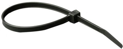 Bramec 13752, Cable Ties, 7", Black, 100/Pkg