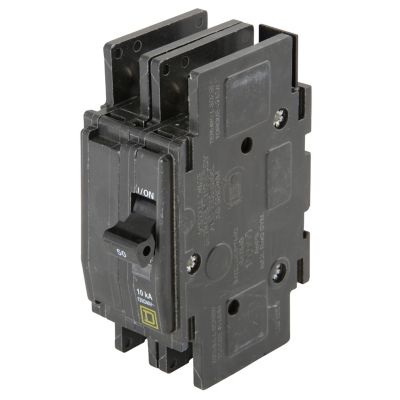 41K1201, Circuit Breaker, 2 Pole, 50A, 120/240V, Common Trip