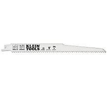 Klein 31758 12" Reciprocating Saw Blade for Wood with Nails, 5 Pack