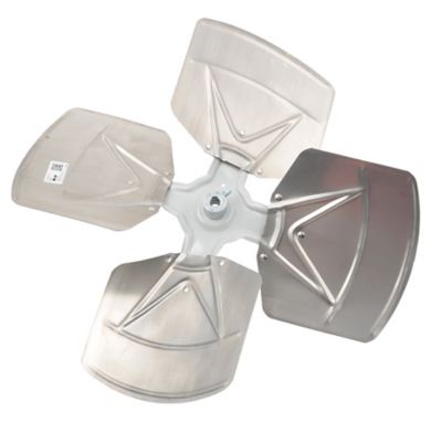 Lau Industries 43G3801, Fan Blade, 22" Diameter, 4-Blade, 28 Pitch, 1/2" Bore, CW Facing Discharge