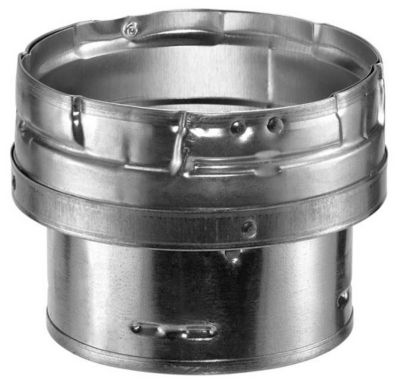 DuraVent 4GVX5, 4 x 5" Increaser - Type B Gas Vent Round Pipe