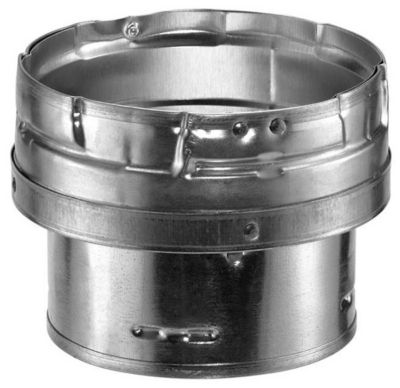 DuraVent 5GVX6, 5 x 6" Increaser - Type B Gas Vent Round Pipe