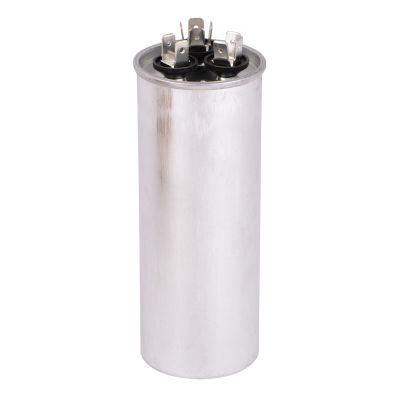 Lennox 100335-48, 45/4 MFD Dual Run Capacitor, 440 VAC, Round