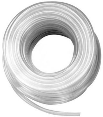 3/4" Clear Vinyl Tubing 19 PSI 100' Length 0.890 O.D