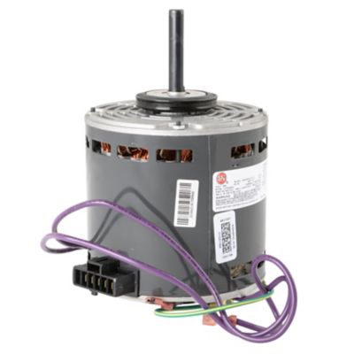 Lennox 48J1001, Blower Motor, 3/4 HP, 460V-1Ph, 3 Speed, 48 Frame, 1075 RPM, CCW Rotation from Lead End, K55HXPHL-5118