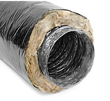 Hart & Cooley 027819, F118 Series UL Listed Insulated Flexible Duct, 12" x 25', R-8.0 Insulated, Boxed